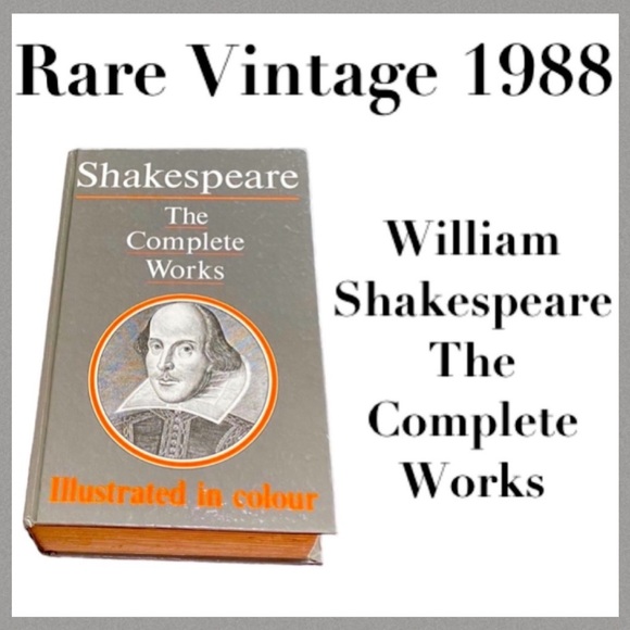 Vintage Shakespeare The Complete Work 1988 ISBN 0-948397-42-X ISBN 9780948397424 - Picture 1 of 16